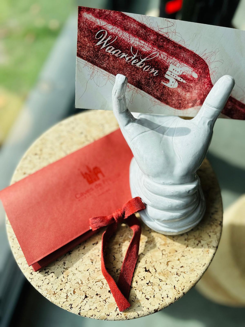 Caves de France Cadeaubon en kaart